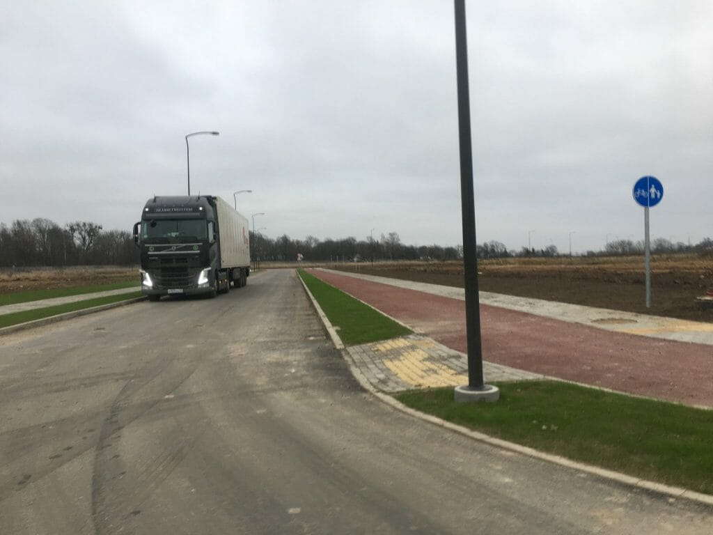 Aleksoto inovacijų pramonės parkas (Europos pr. 27) - Street - construction photos