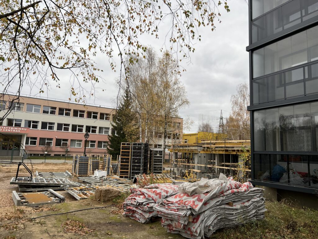 Laisvės 45A (Laisvės pr. 45A) - Multi apartment - construction photos