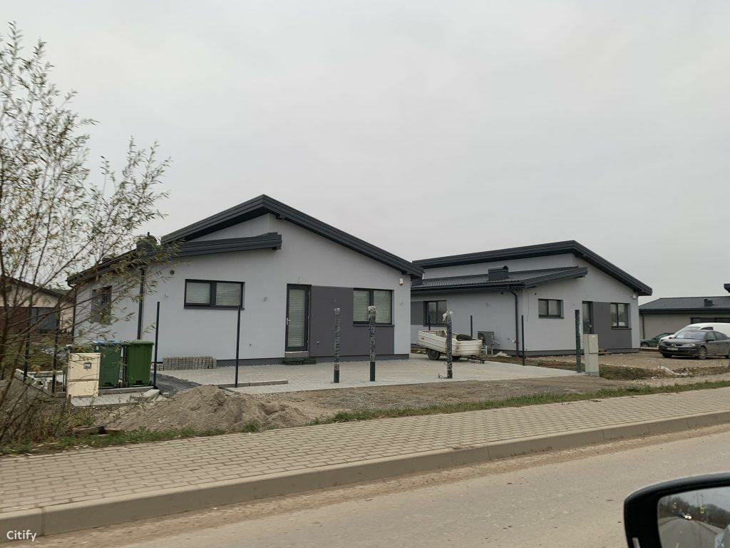 17 perlų (Uždaroji g.) - Private house community - construction photos