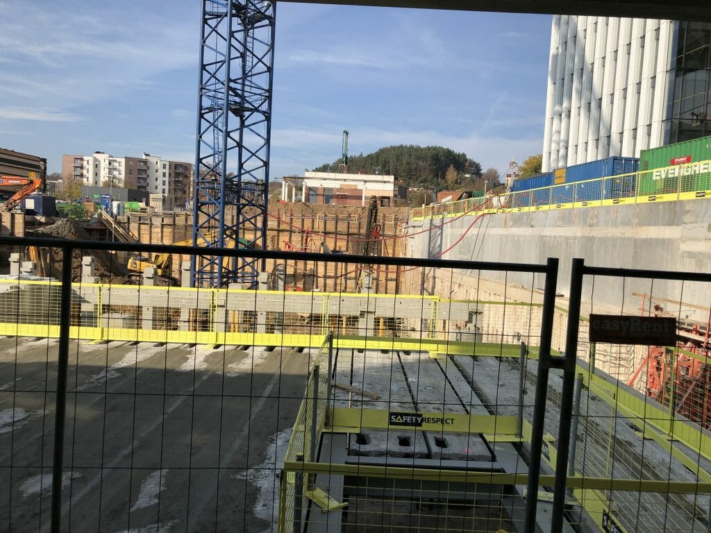 Saltoniškių 7 (S7) 4 etapas (Saltoniškių g. 7C) - Office center - construction photos