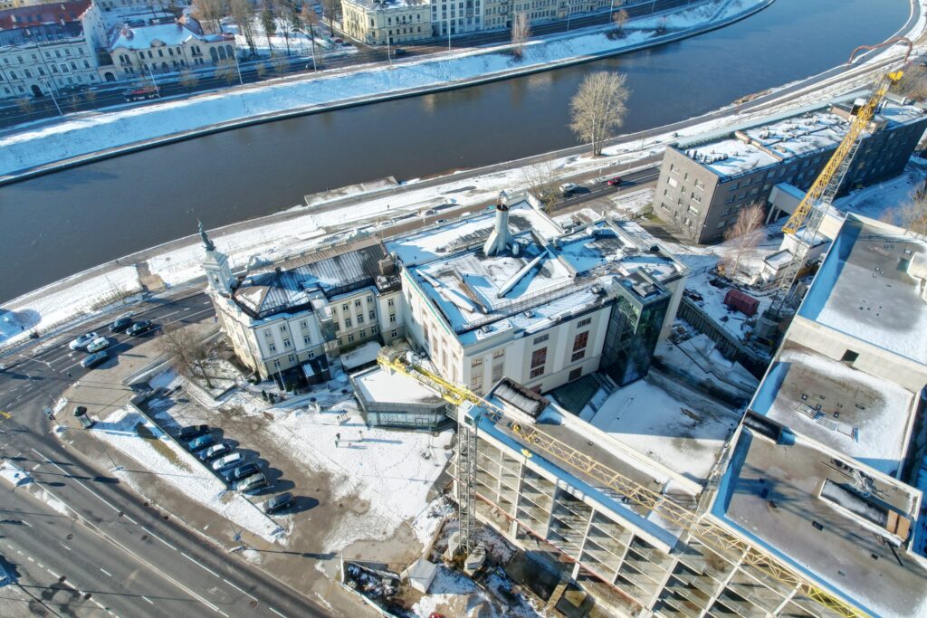 Energetikos ir technikos muziejaus rekonstrukcija (Rinktinės g. 2) - Muziejus - statybų nuotraukos