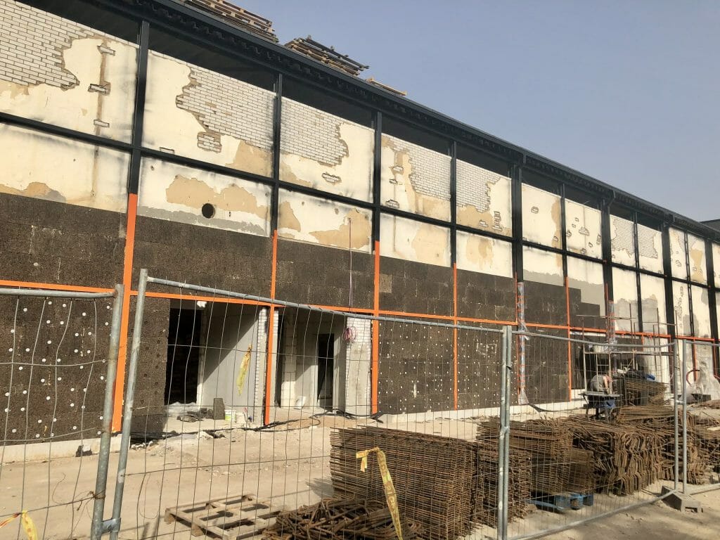 Kauno sporto halė (Perkūno al. 5) - Sports arena - construction photos