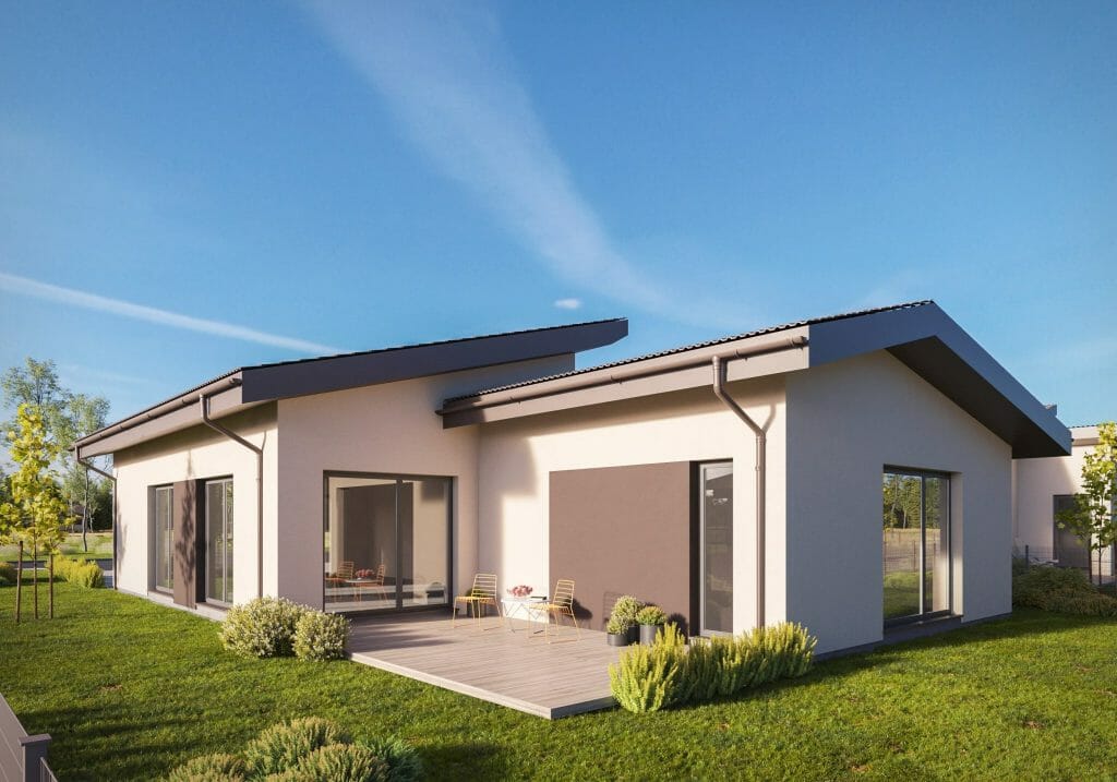 17 perlų (Uždaroji g.) - Private house community - visualization