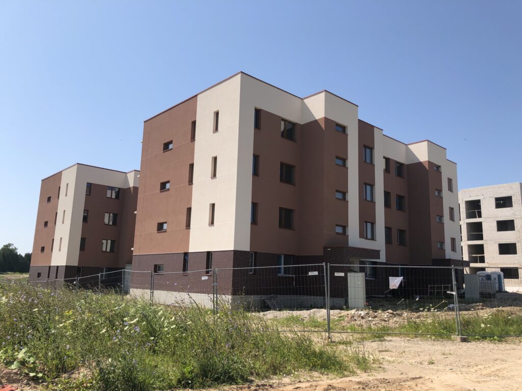 Horizontai (rytų, pietų, šiaurės) (Simono Grunau g. 34, 36, 38) - Multi apartment - construction photos