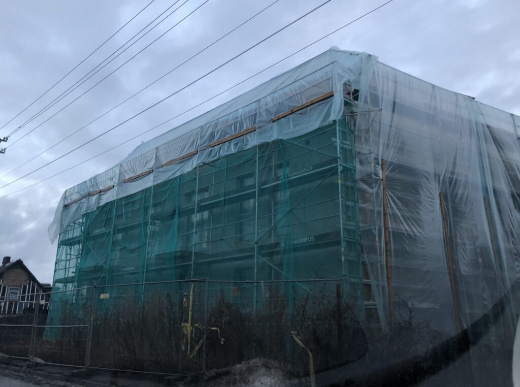 Sodų vilos (Sodų g. 48) - Multi apartment - construction photos