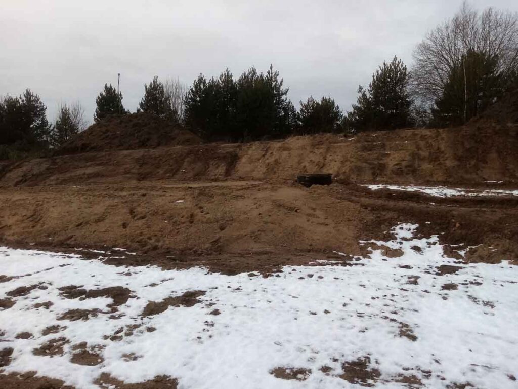 Gilužio g. (Gilužio g.) - Dviračių takas, Gatvė - statybų nuotraukos