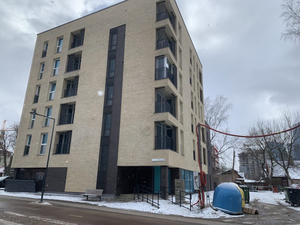 Fino namai (S. Fino g. 2B) - Multi apartment - construction photos