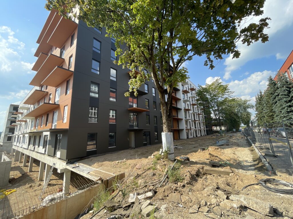 Hill City 1 etapas (Kalvarijų g. 137) - Daugiabutis - statybų nuotraukos