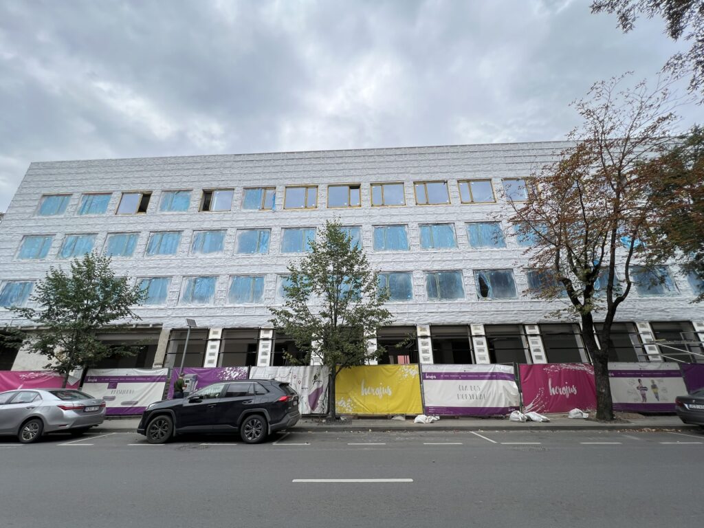 Herojaus progimnazija (Gedimino g. 10) - Primary and secondary education - construction photos