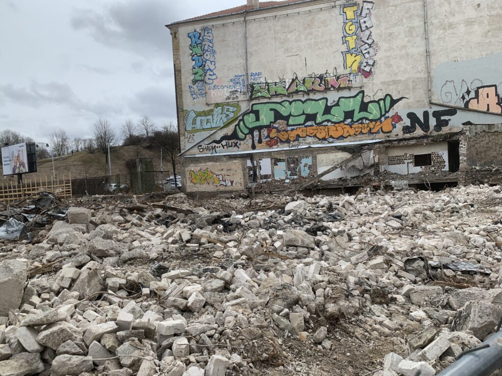 Jasinskio 2 (J. Jasinskio g. 2) - Office center - construction photos