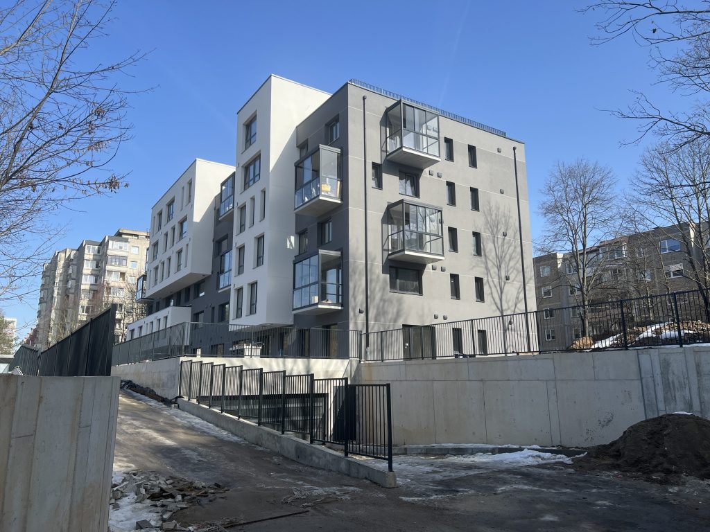 Šiaurio namai (Ukmergės g. 18A) - Daugiabutis - statybų nuotraukos