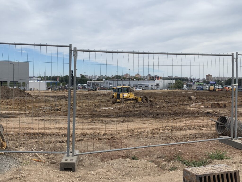 B. Brazdžionio g. 25 (B. Brazdžionio g. 25) - Noliktava / Izplatīšanas centrs - būvdarbu attēli