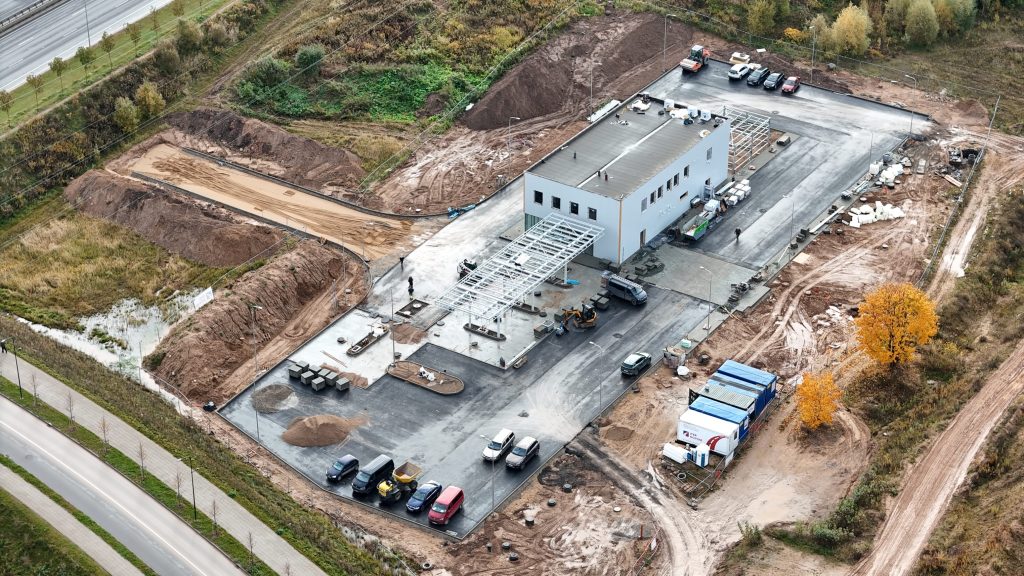 EMSI Mozūriškių g. 71 (Mozūriškių g. 71) - Petrol station - construction photos