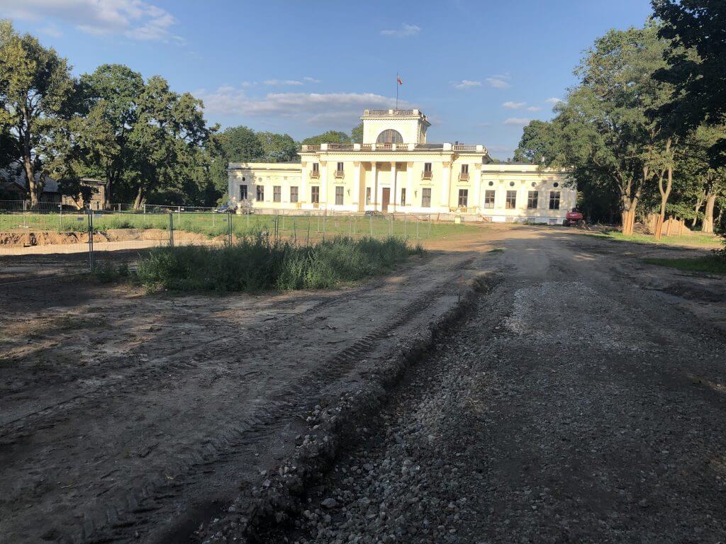 Trakų Vokės dvaro sodybos parkas (E. Andrė g.) - Park - construction photos