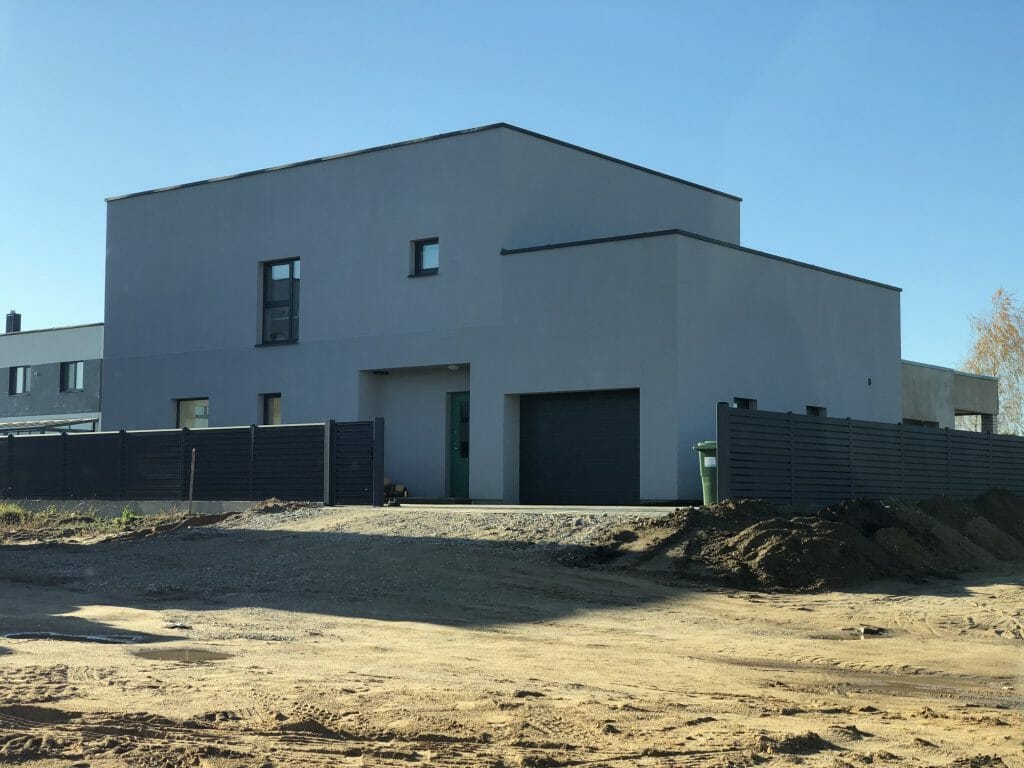 Pilaitės namai (Tilžės g. 47, 53, 55, 57, 59, 60, 61, 63, 65, 67, Gumbinės g. 8, 12, 14, Virbalio g. 4, Tolminkiemio g. 50) - Rindu mājas - būvdarbu attēli