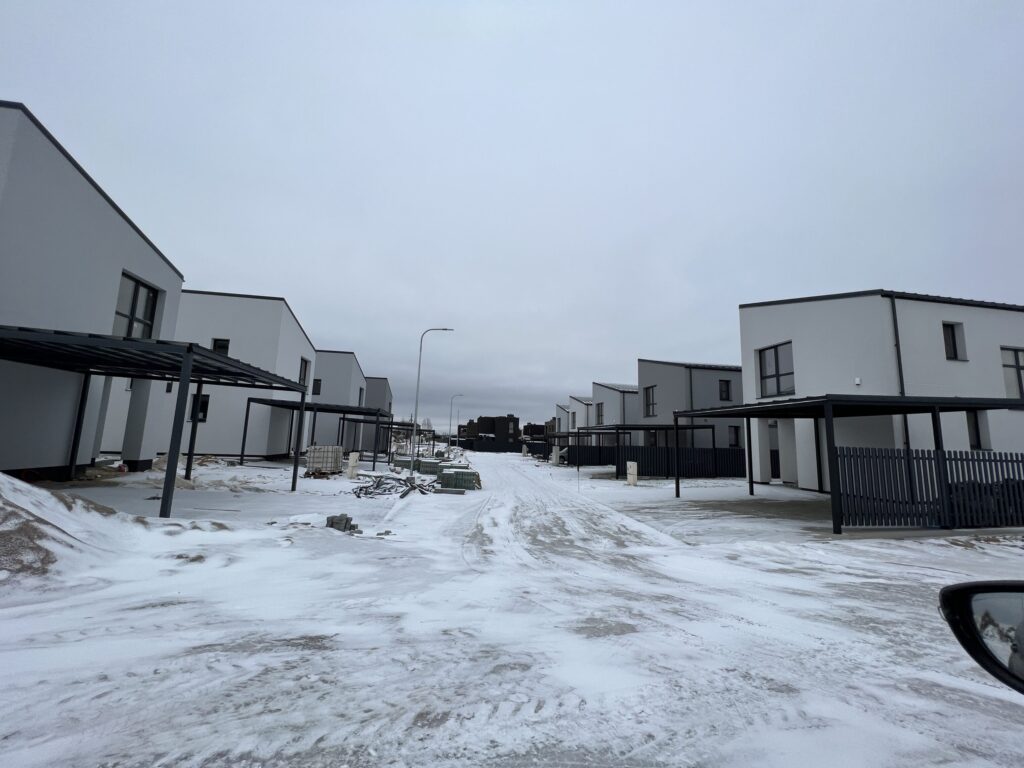 Girdavos g. 20, 22, 24, 26, 28 (Girdavos g. 20, 22, 24, 26, 28) - Private house community - construction photos