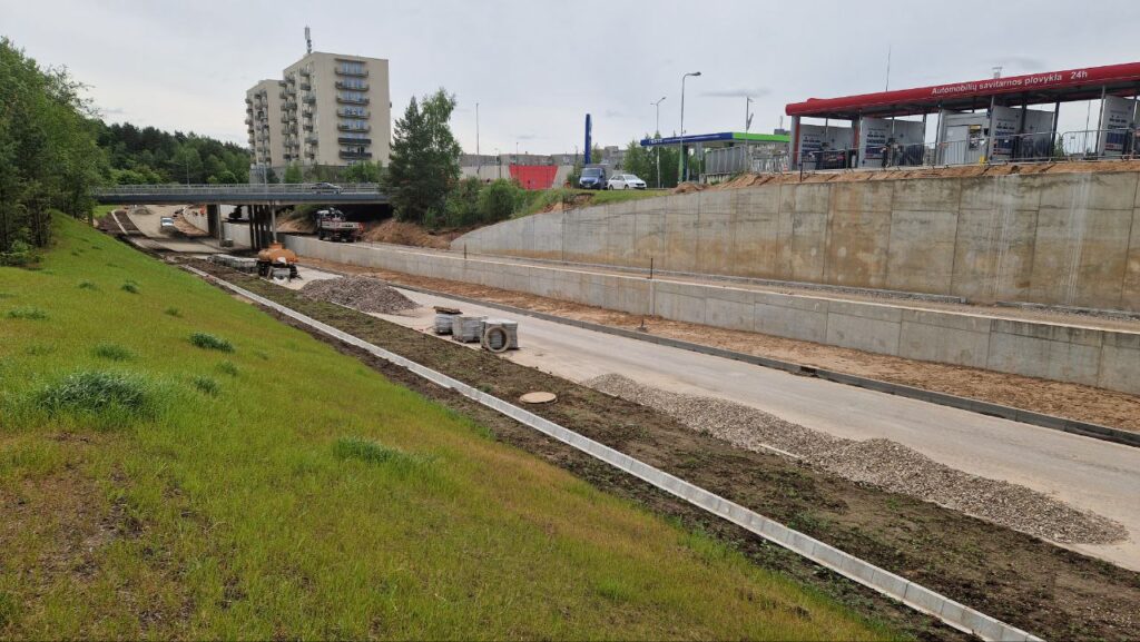 Smalinės g. tęsinys (Smalinės g.) - Bike path, Street - construction photos