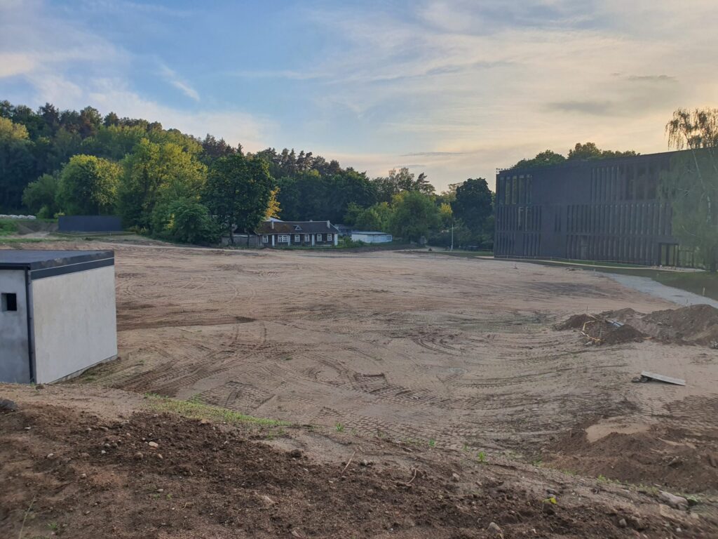 LMTA miestelis 1 etapas (Teatro ir kino fakultetas, Mažasis salių blokas) (Olandų g. 21A) - Higher education - construction photos