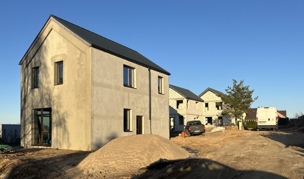 Nakvišų g. 25, 27, 29 (Nakvišų g. 25, 27, 29) - Row housing - construction photos