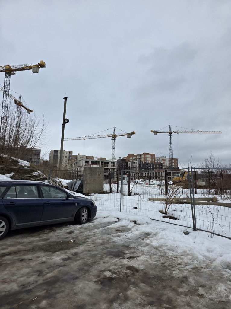 Just-in 1 etapas (A, B, C) (Justiniškių g. 126) - Daugiabutis - statybų nuotraukos