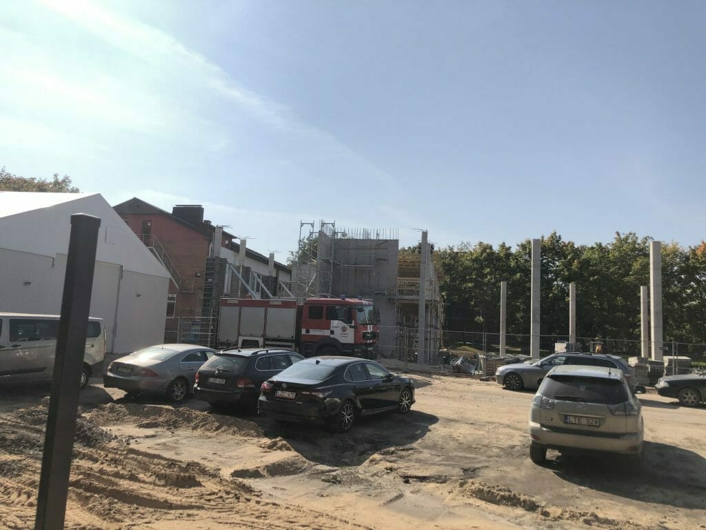 Priešgaisrinis depas (Rolando Jankausko g. 2) - Administrative - construction photos