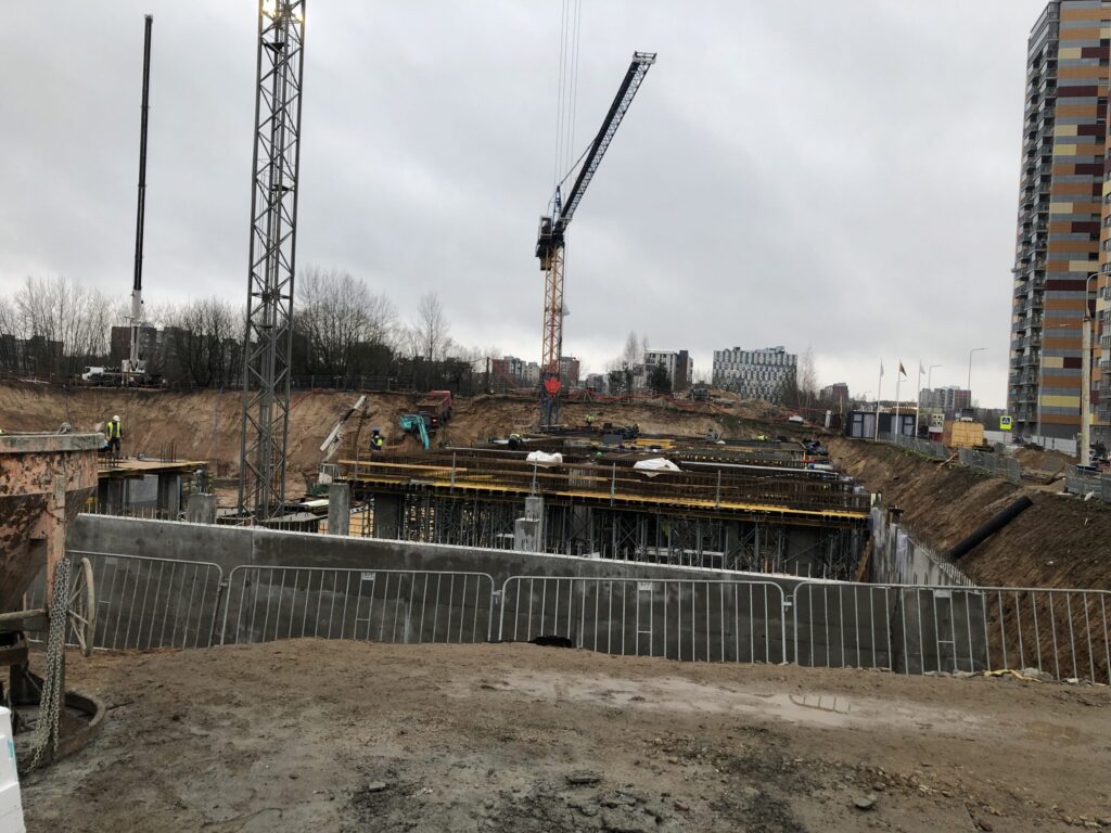 Skylum 1 etapas (Viršilų g. 6) - Daugiabutis - statybų nuotraukos