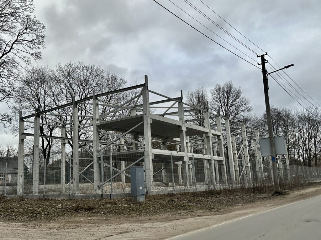 Pramonės g. 40 (Pramonės g. 40) - Showroom / Service center - construction photos