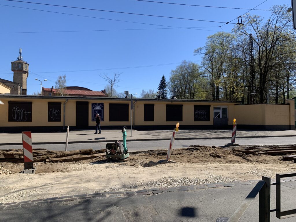 5. tramvaja maršruts - Rīgas tramvaja infrastruktūras pielāgošana zemās grīdas tramvaja parametriem (Slokas iela) - Road - construction photos