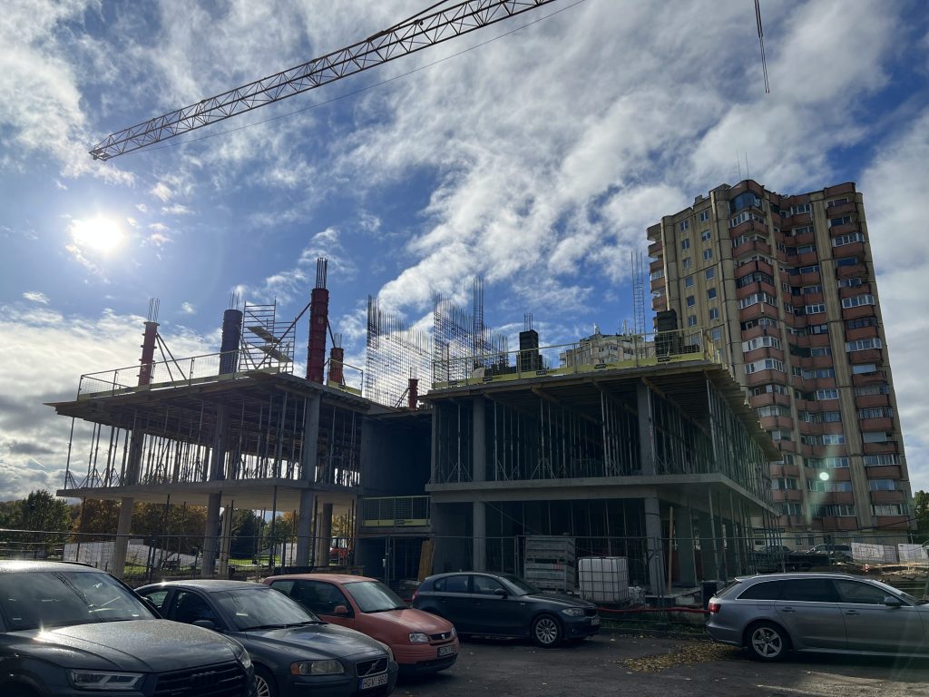 V. Landsbergio-Žemkalnio g. 19 (V. Landsbergio-Žemkalnio g. 19) - Ligoninė - statybų nuotraukos
