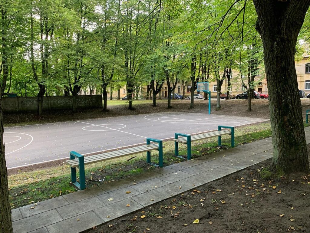Zasulauka manufaktūras parks (Bārtas iela b/n) - Parks - būvdarbu attēli