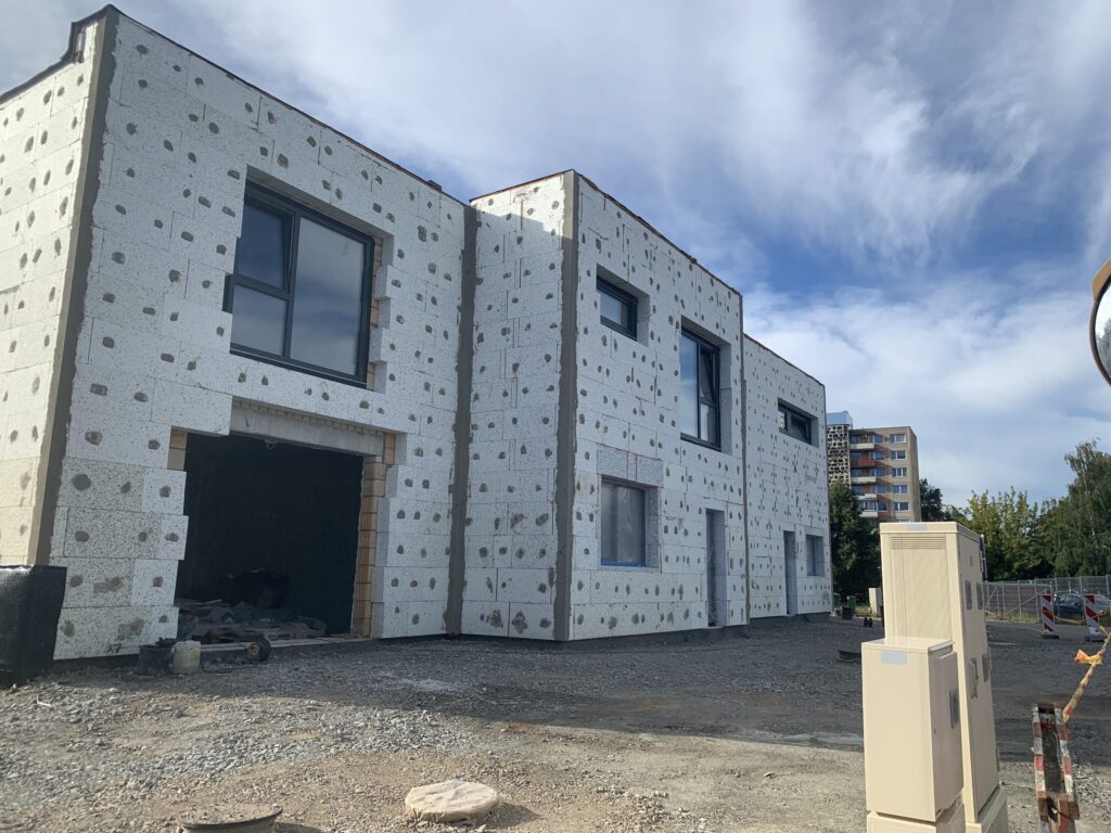 Partizanų g. 81 (Partizanų g. 81) - Row housing - construction photos