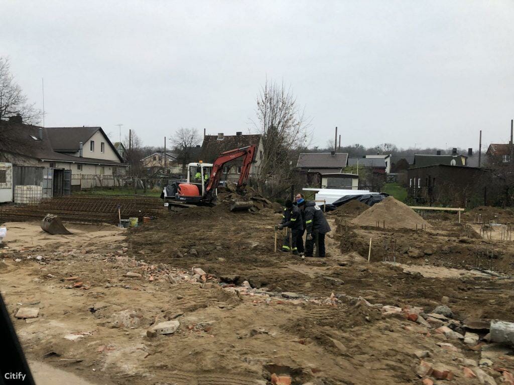 Naujoji Panemunė (Kampiškių g. 2D) - Multi apartment - construction photos