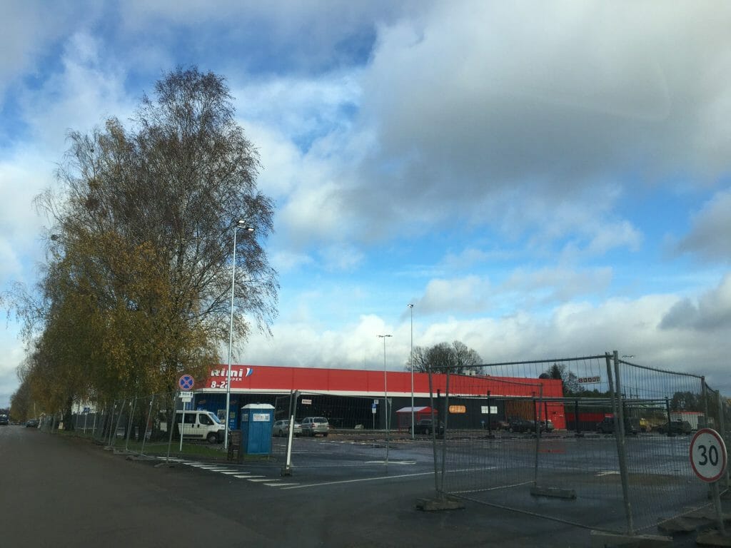 Rimi Varžupio g. (Varžupio g. 1) - Food store - construction photos