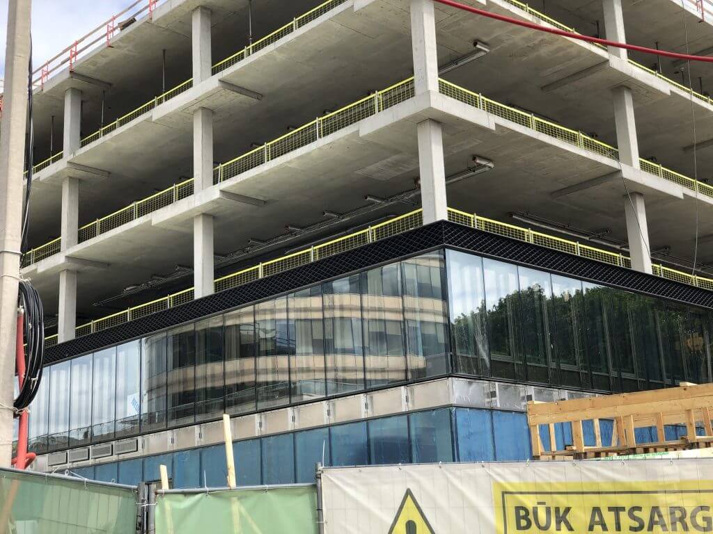 SEB administracinis (Gedimino Baravyko g. 4) - Biroju centrs - būvdarbu attēli