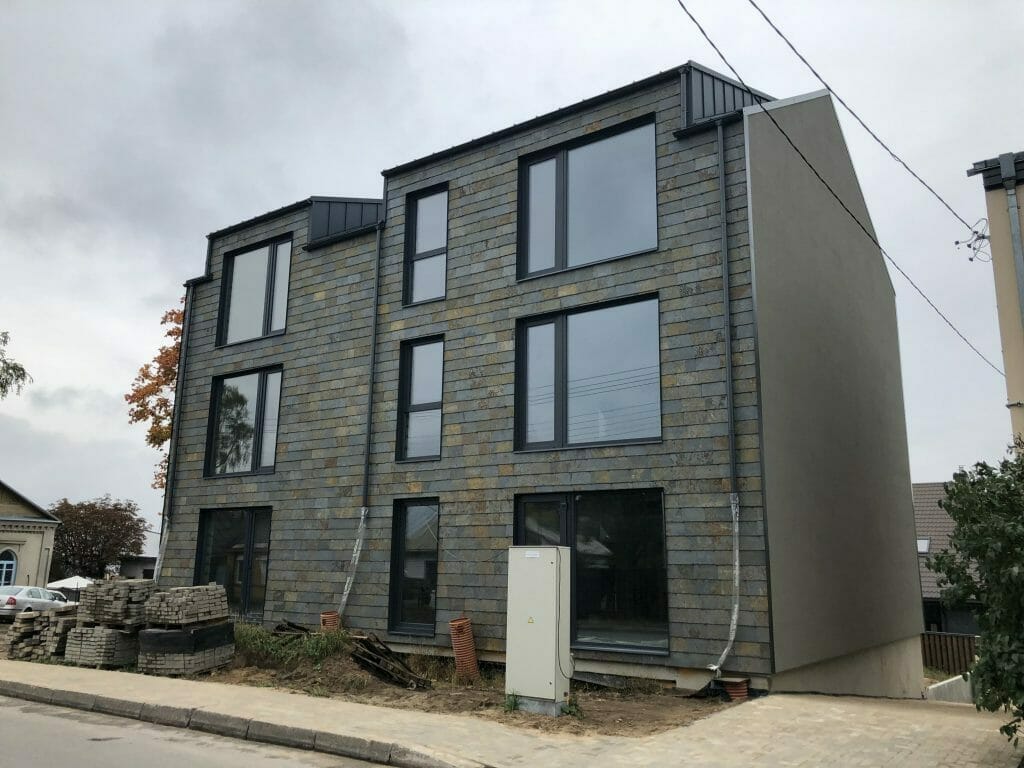 Vaisių g. 24 (Vaisių g. 24) - Daugiabutis - statybų nuotraukos