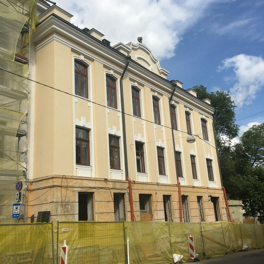 Radvilų rūmų pietų korpuso ir rytų paviljono atkūrimas (Vilniaus g. 24) - Museum - construction photos