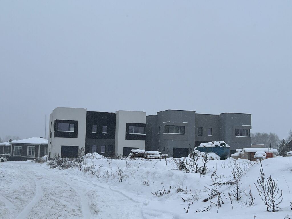 J. Bretkūno g. 34, 36, 38, 40, 42 (J. Bretkūno g. 34, 36, 38, 40, 42) - Row housing - construction photos