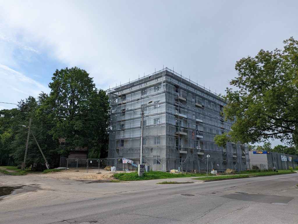 Graudu iela 8 (Graudu iela 8) - Daudzdzīvokļu nams - būvdarbu attēli