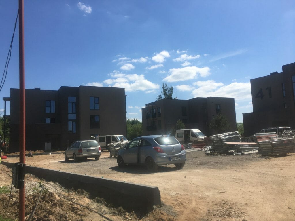 Kiara - saulėti namai (Svirbygalos g. 37) - Multi apartment - construction photos