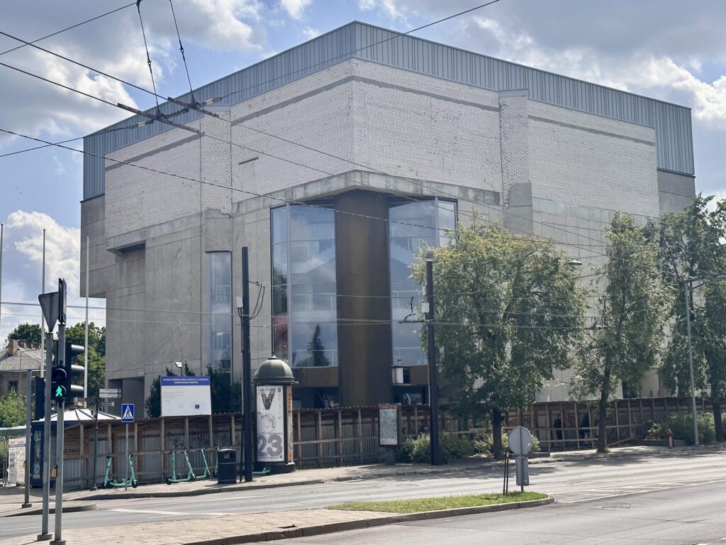 Vilniaus kongresų rūmai (Vilniaus g. 6-1) - Concert hall - construction photos