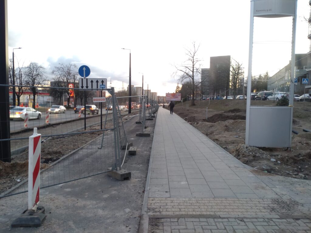 Kareivių g. tarp Verkių ir Kalvarijų g. (Kareivių g.) - Tänav - ehituse fotod