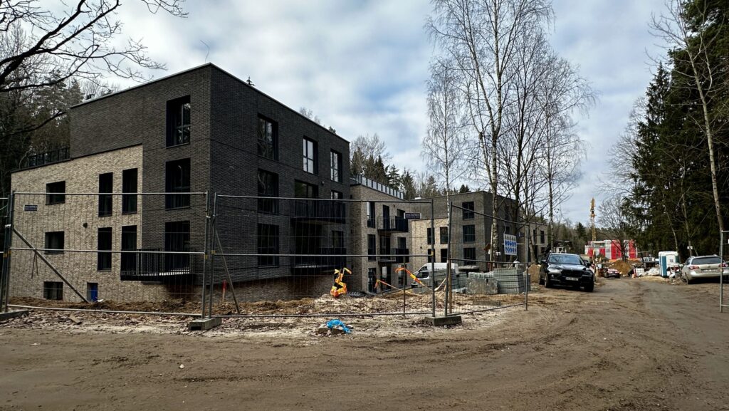 Kerų kerai 1 etapas (Paukščių takas) (Bartų g. 2) - Multi apartment - construction photos