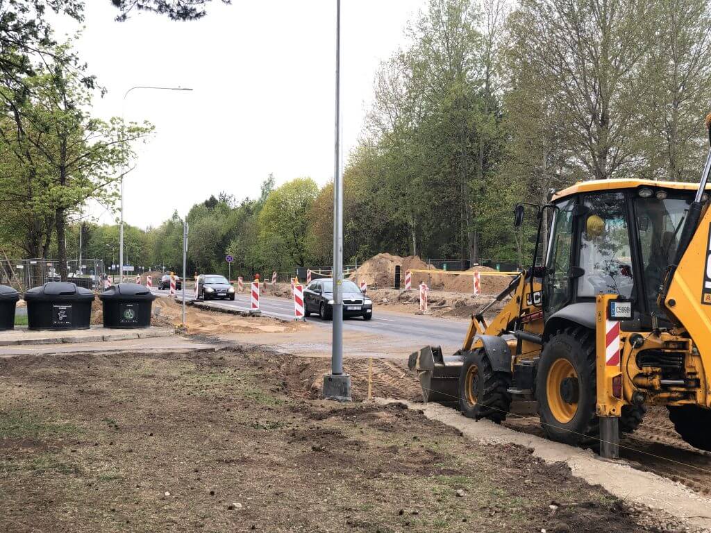 Žaliųjų ežerų g. tarp žiedo ir P. Baublio g. (Žaliųjų ežerų g.) - Iela - būvdarbu attēli