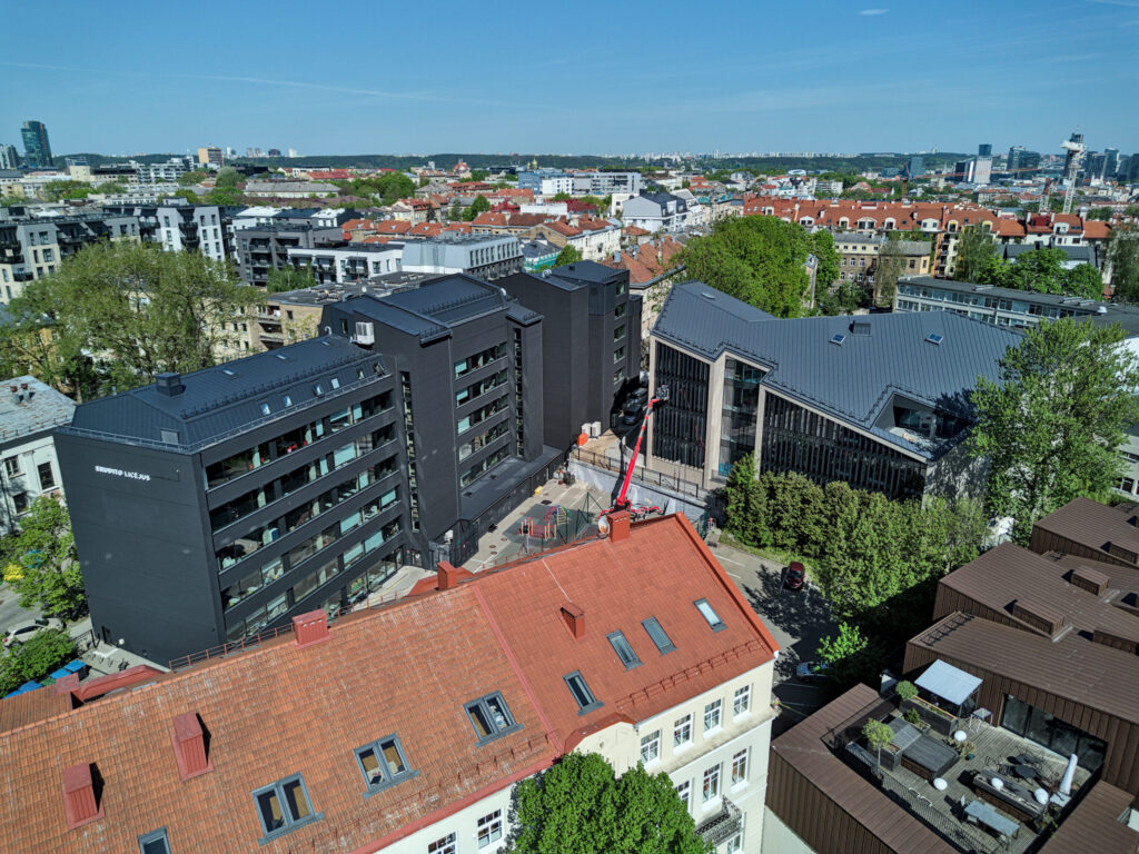 Balstogės universitetas (Aguonų g. 22) - Higher education - construction photos