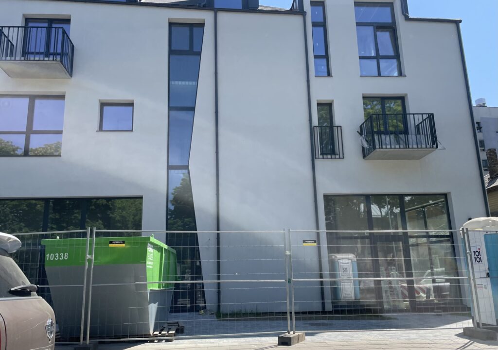 Vingio apartamentai (S. Konarskio g. 6A) - Daugiabutis - statybų nuotraukos