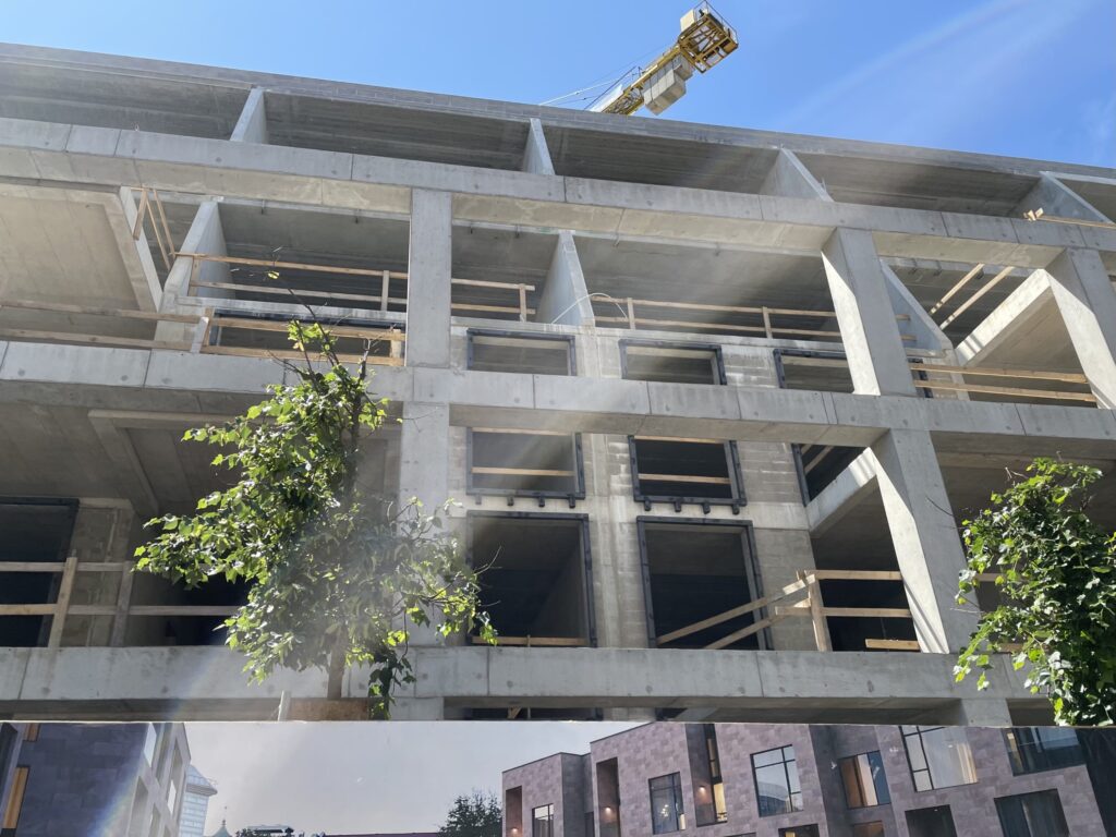 Algirdo 3 (Algirdo g. 3) - Multi apartment - construction photos