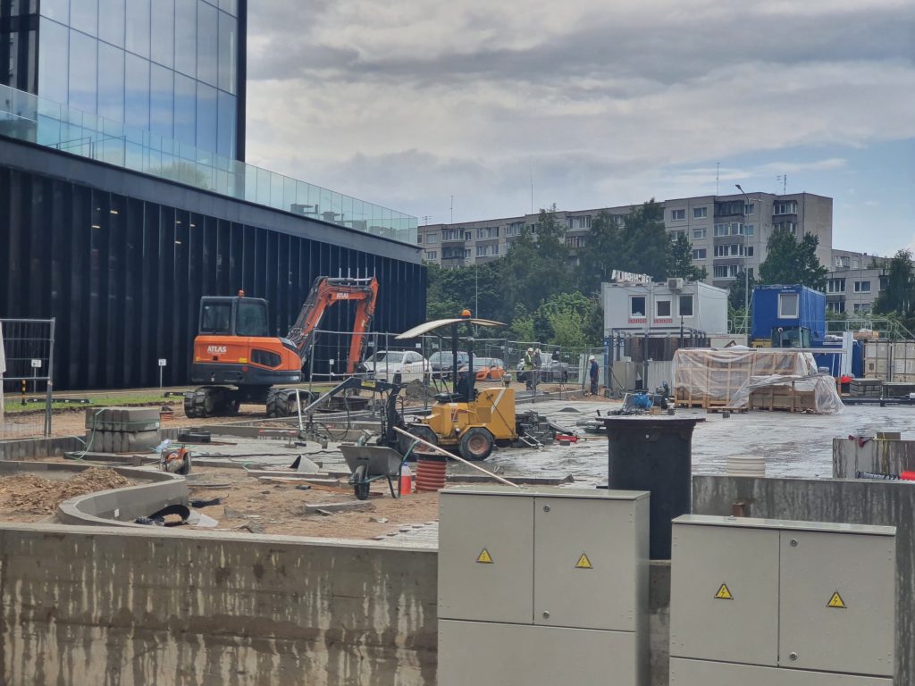 PC PIKAS (Ukmergės g. 221) - Shopping center - construction photos