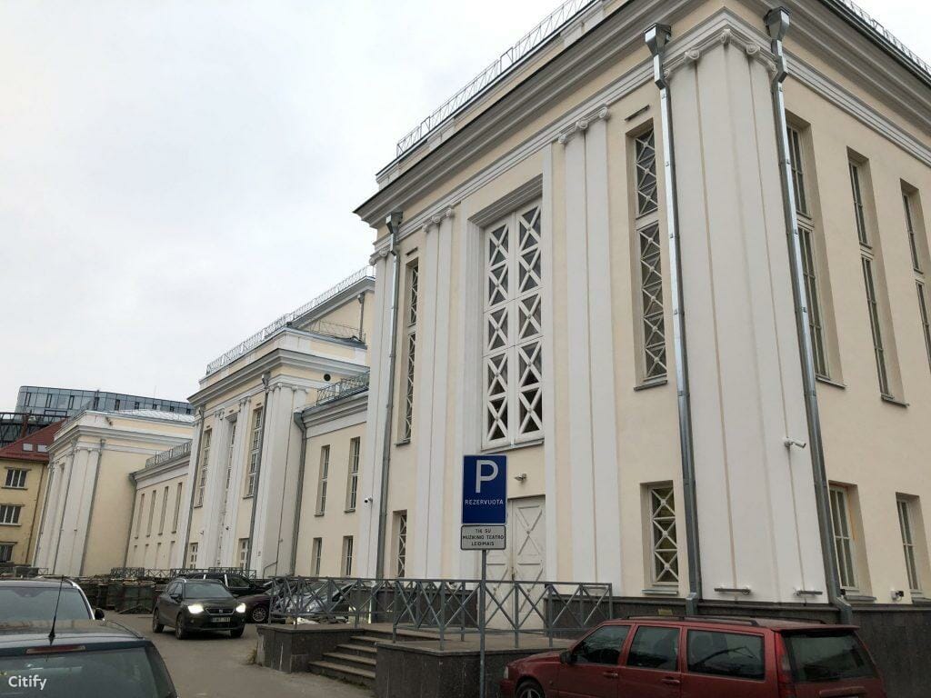 Kauno valstybinio muzikinio teatro remontas (Laisvės al. 91) - Kultuurikeskus - ehituse fotod