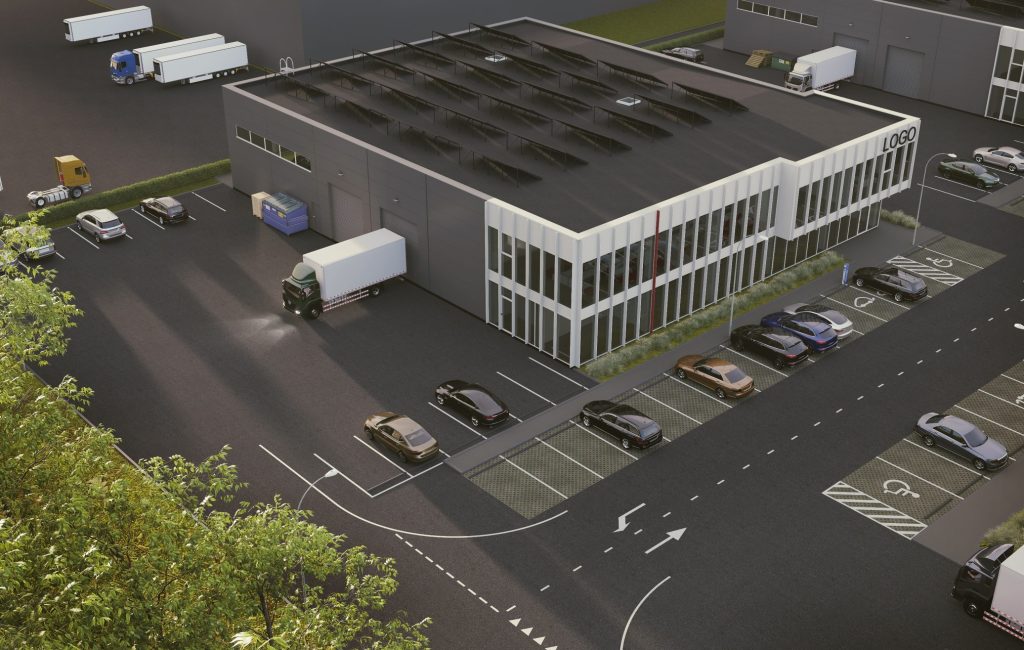 LEZ verslo parkas (Jėgainės g. 3, Biruliškių k., Karmėlavos sen.) - Business park, Other commercial, Warehouse / Distribution center - visualization