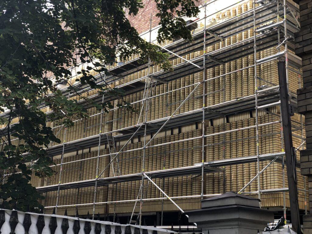 Vrublevskių bibliotekos rekonstrukcija (Žygimantų g. 1) - Library - construction photos